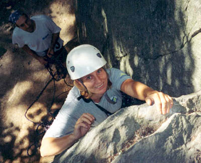 Me starting up Alphonse (5.8) with Andrei belyaing