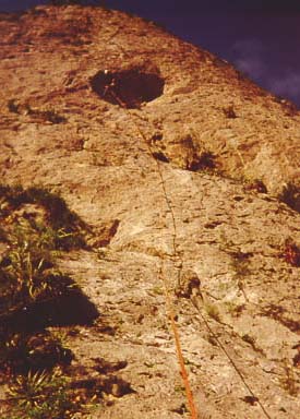 Todd leading the first pitch of Joe's Garage (5.9)
