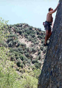 Reese leading Menage a Trois at Potrero John Wall, California