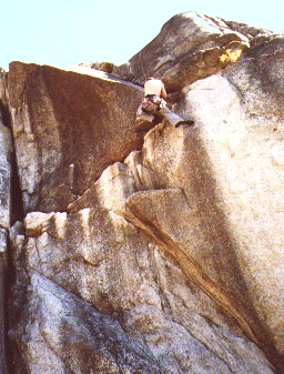 Adrian on Neat and Cool (5.10a)