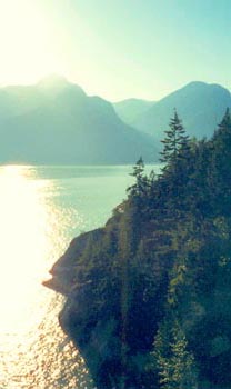 Sunset from the top of Seal Cove