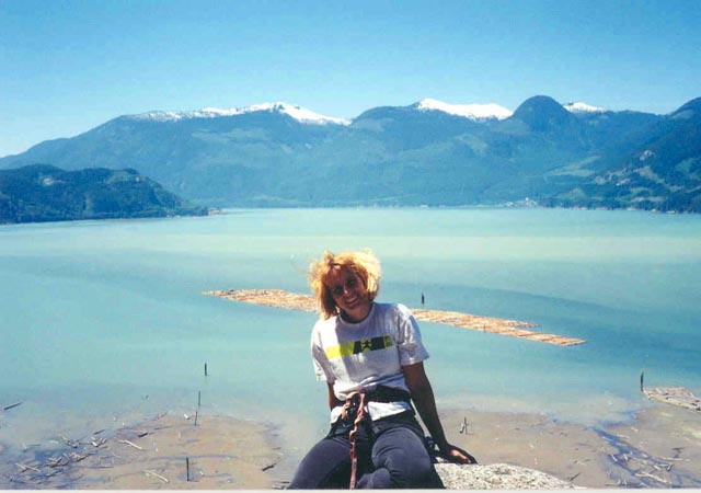 At the top of the Starr Wall