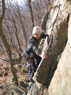 Alex leading Baby (5.6)