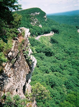 View from the top of the Near Trapps