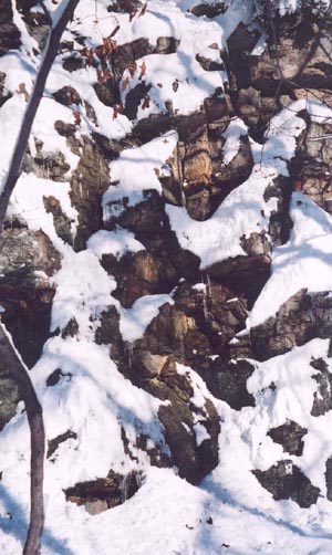 The Uberfall (downclimb)