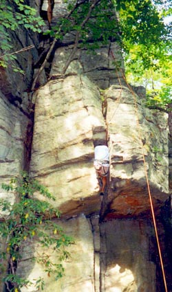 Todd getting the rest on Low Exposure (5.11-)