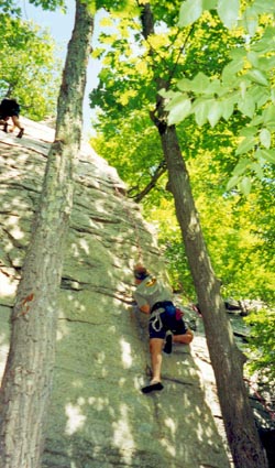 Dan on Nurdie Gerdie (5.10+)