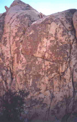 Euthyphro 5.9 is the long crack on the left.  The 5.8/9 cracks are on either side of the ropes