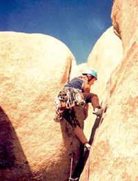 Melissa leading Jumping Johosaphat (5.7)